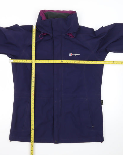 Berghaus Womens Purple Waterproof Rain Coat Jacket UK 12 Regular Fit