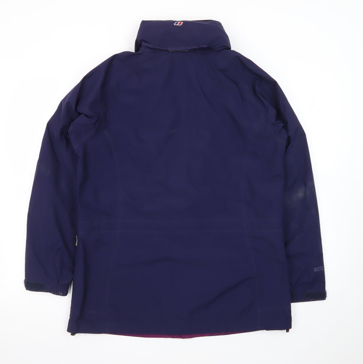 Berghaus Womens Purple Waterproof Rain Coat Jacket UK 12 Regular Fit