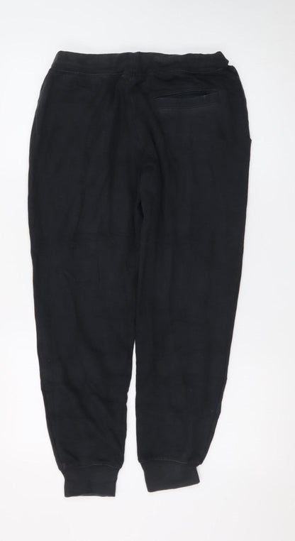 Adidas Men's Black Jogger Trousers Size S Regular Fit