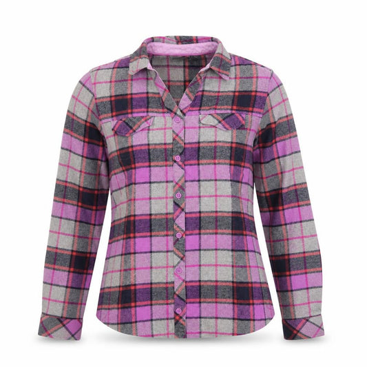 Columbia Womens Multicoloured Small Flannel Check Long Sleeve Button-Up Shirt