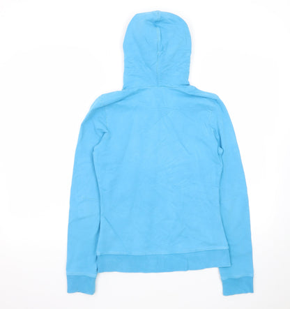 Carhartt Women's Blue Pullover Hoodie XS Cotton Casual Sweatshirt