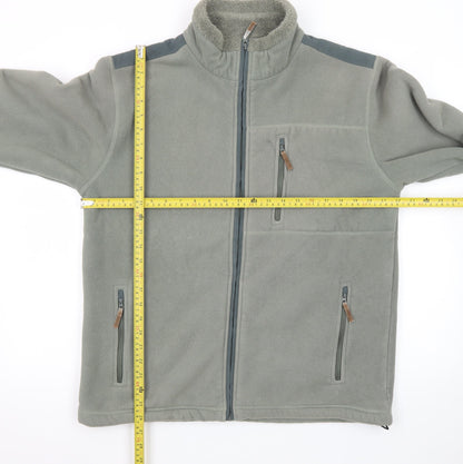 Jack Murphy Men’s Green Fleece Full Zip Outdoor Jacket Size S