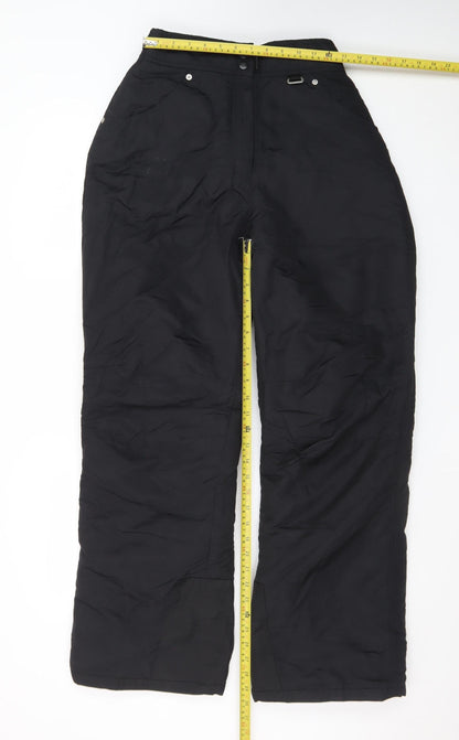Slalom Mens Black Medium Snow Pants Waterproof Ski Trousers