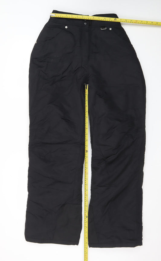 Slalom Mens Black Medium Snow Pants Waterproof Ski Trousers