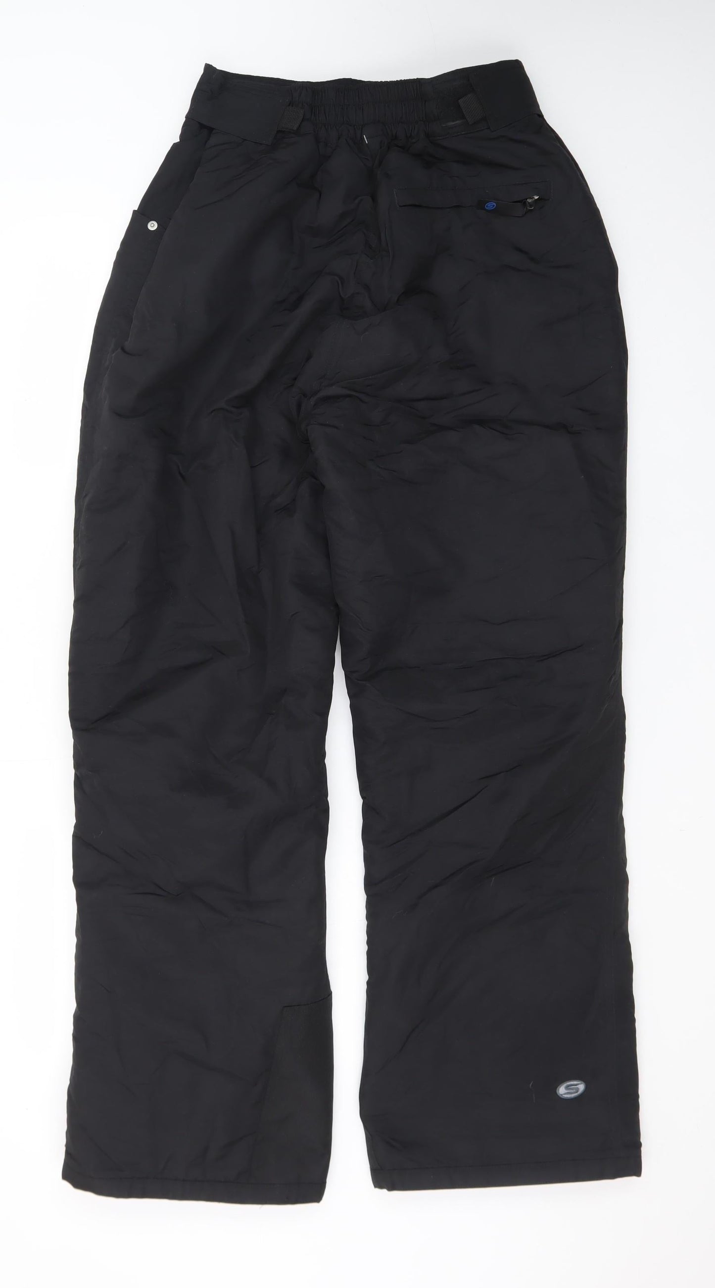 Slalom Mens Black Medium Snow Pants Waterproof Ski Trousers
