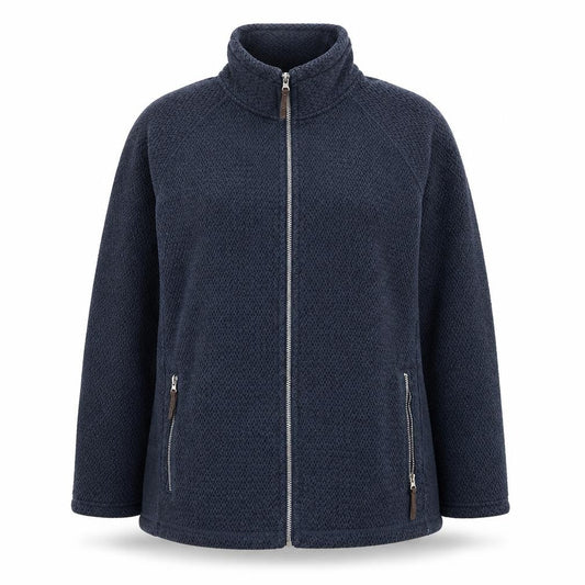 Craghoppers Women’s Blue Fleece Lined Full Zip Jacket Size 18