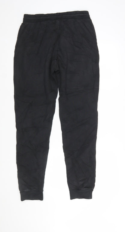 Adidas Men's Black Jogger Sweatpants Size M Tapered Fit