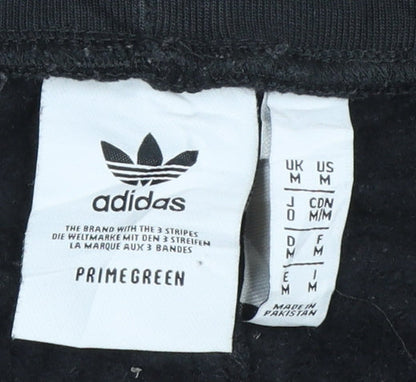 Adidas Men's Black Jogger Sweatpants Size M Tapered Fit