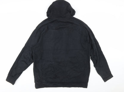 Adidas Men Black L Pullover Hoodie Football Sportswear