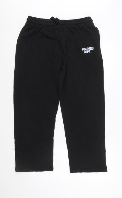 Man Active Men's Black Training Dept. Joggers Size M