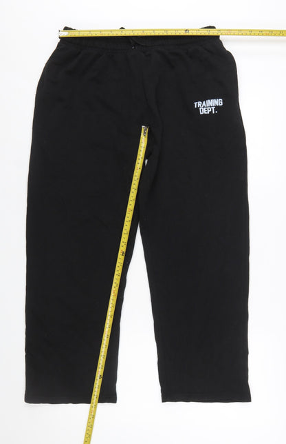 Man Active Men's Black Training Dept. Joggers Size M
