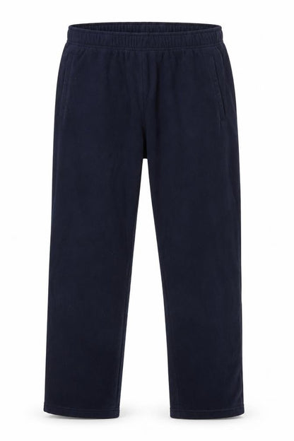 Cotton Traders Men's Blue Fleece Sweatpants M Regular Fit
