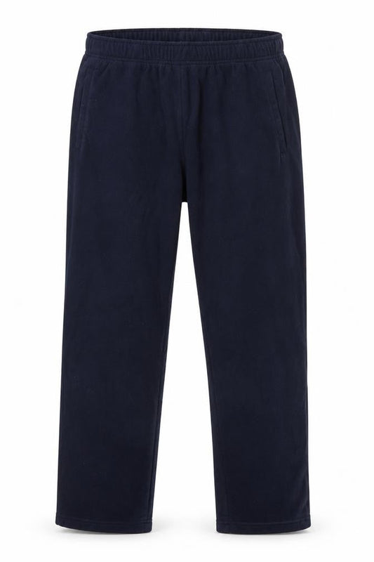 Cotton Traders Men's Blue Fleece Sweatpants M Regular Fit
