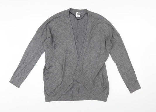 Vero Moda Women's Grey Knit Open Cardigan S Long Sleeve