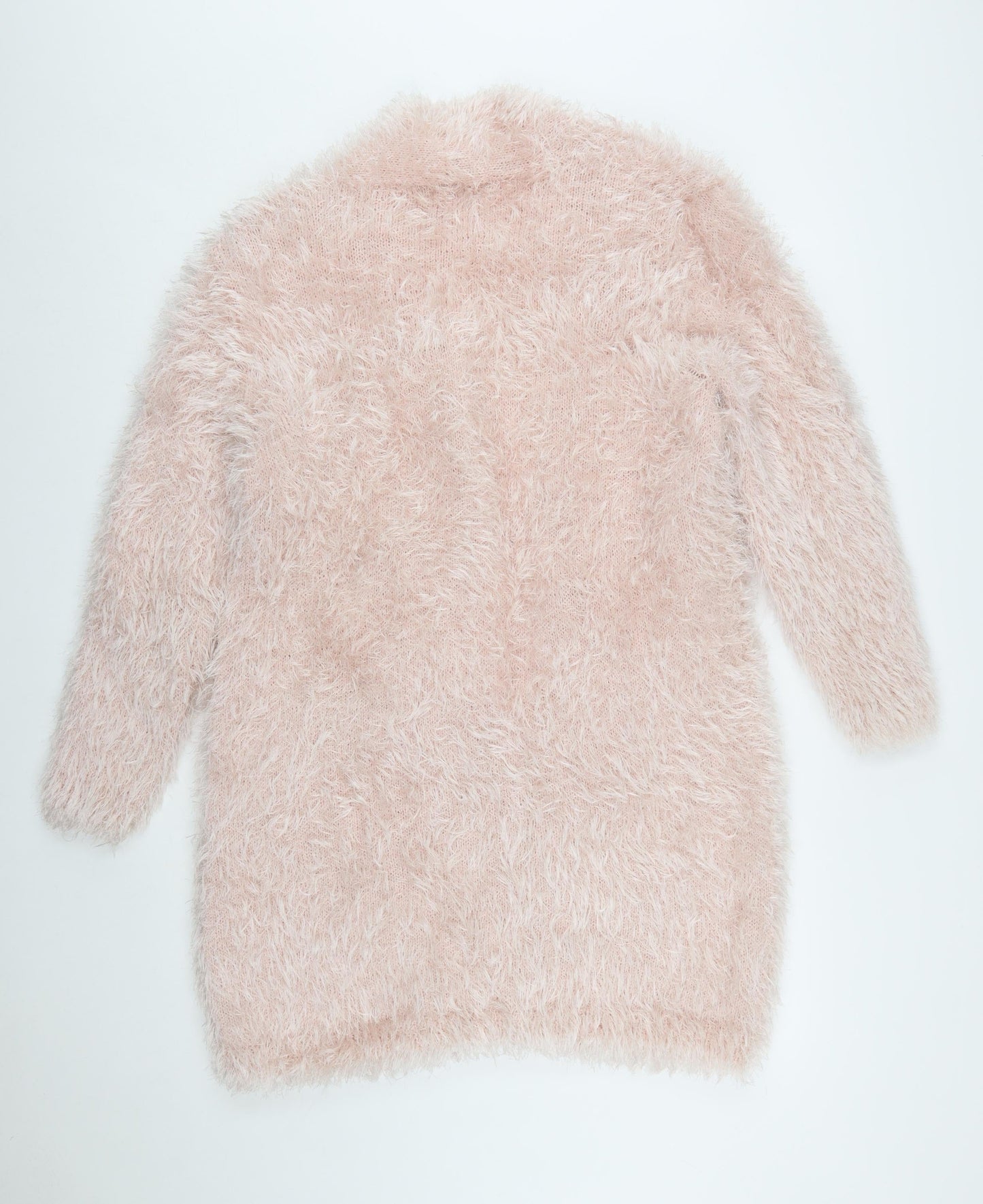 Next Women’s Pink Fluffy Cardigan Size 22 Winter Knit