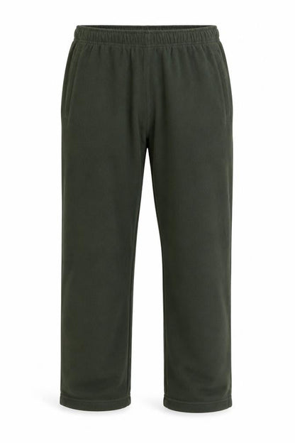 Cotton Traders Men’s Green Fleece Sweatpants M Regular Fit
