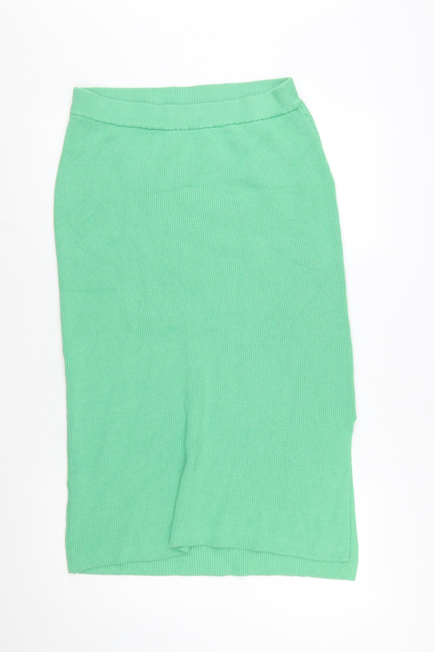 Marks and Spencer Women’s Green Knit Midi Pencil Skirt M