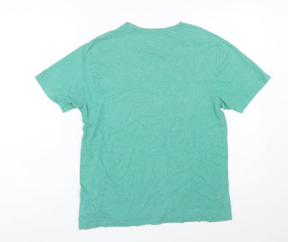 Ralph Lauren Boys Green Cotton Logo T-Shirt Size 14-16 Years