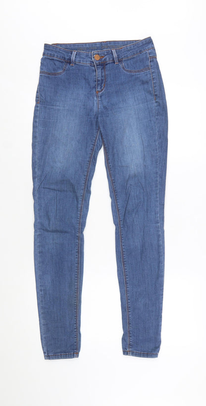 Oasis Women's Blue Skinny Stretch Denim Jeans UK 10