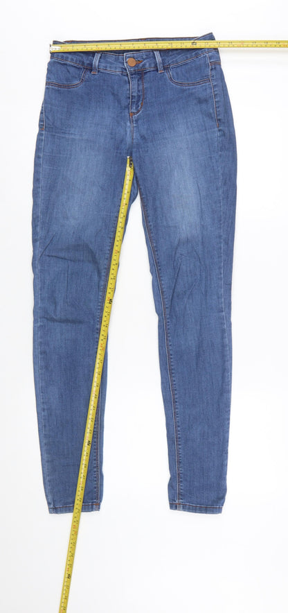 Oasis Women's Blue Skinny Stretch Denim Jeans UK 10