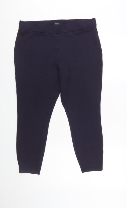 Next Women Black Size 18 Ankle Stretch Leggings