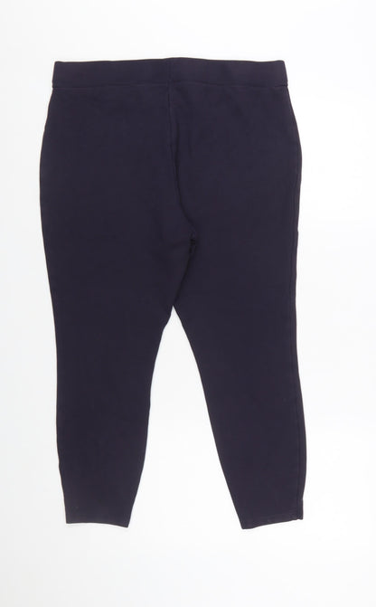 Next Women Black Size 18 Ankle Stretch Leggings
