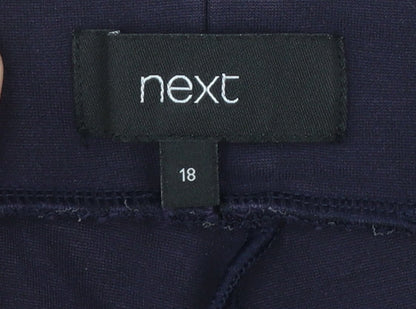 Next Women Black Size 18 Ankle Stretch Leggings