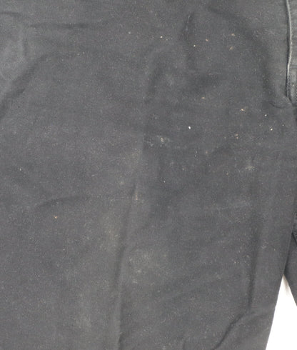 Marks and Spencer Blue Harbour Men's Black Straight Jeans 42W 33L Regular Fit