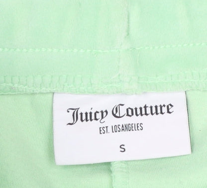 Juicy Couture Women’s Green Velour Flared Sweatpants S