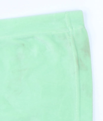 Juicy Couture Women’s Green Velour Flared Sweatpants S