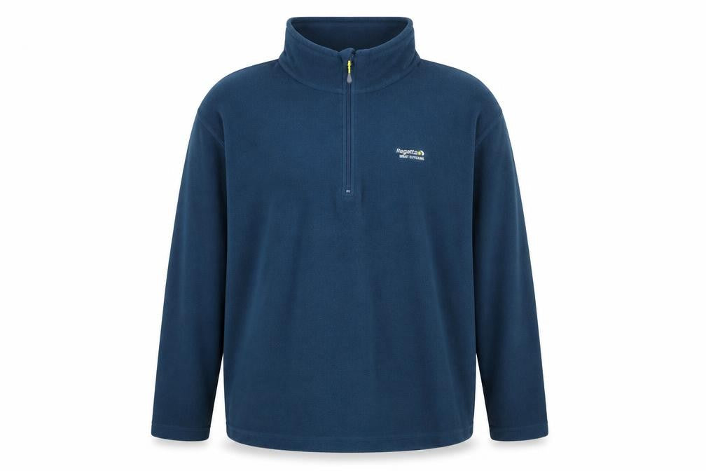 Regatta Men's Blue 3XL Fleece Half Zip Pullover Sweatshirt