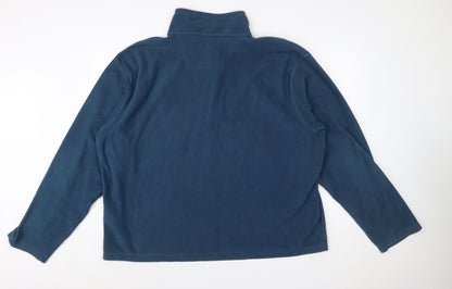 Regatta Men's Blue 3XL Fleece Half Zip Pullover Sweatshirt