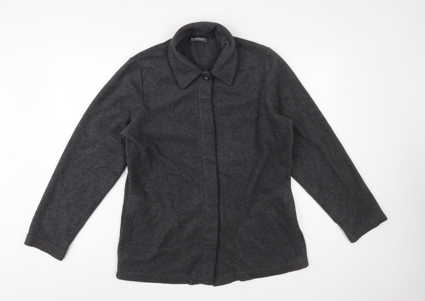 Hawkshead Women's Grey Size 10 Basic Mid-Length Jacket