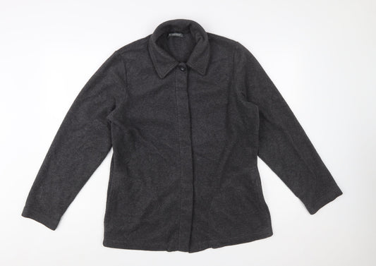 Hawkshead Women's Grey Size 10 Basic Mid-Length Jacket