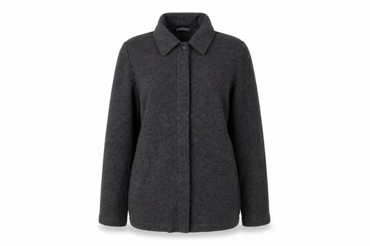 Hawkshead Women's Grey Size 10 Basic Mid-Length Jacket