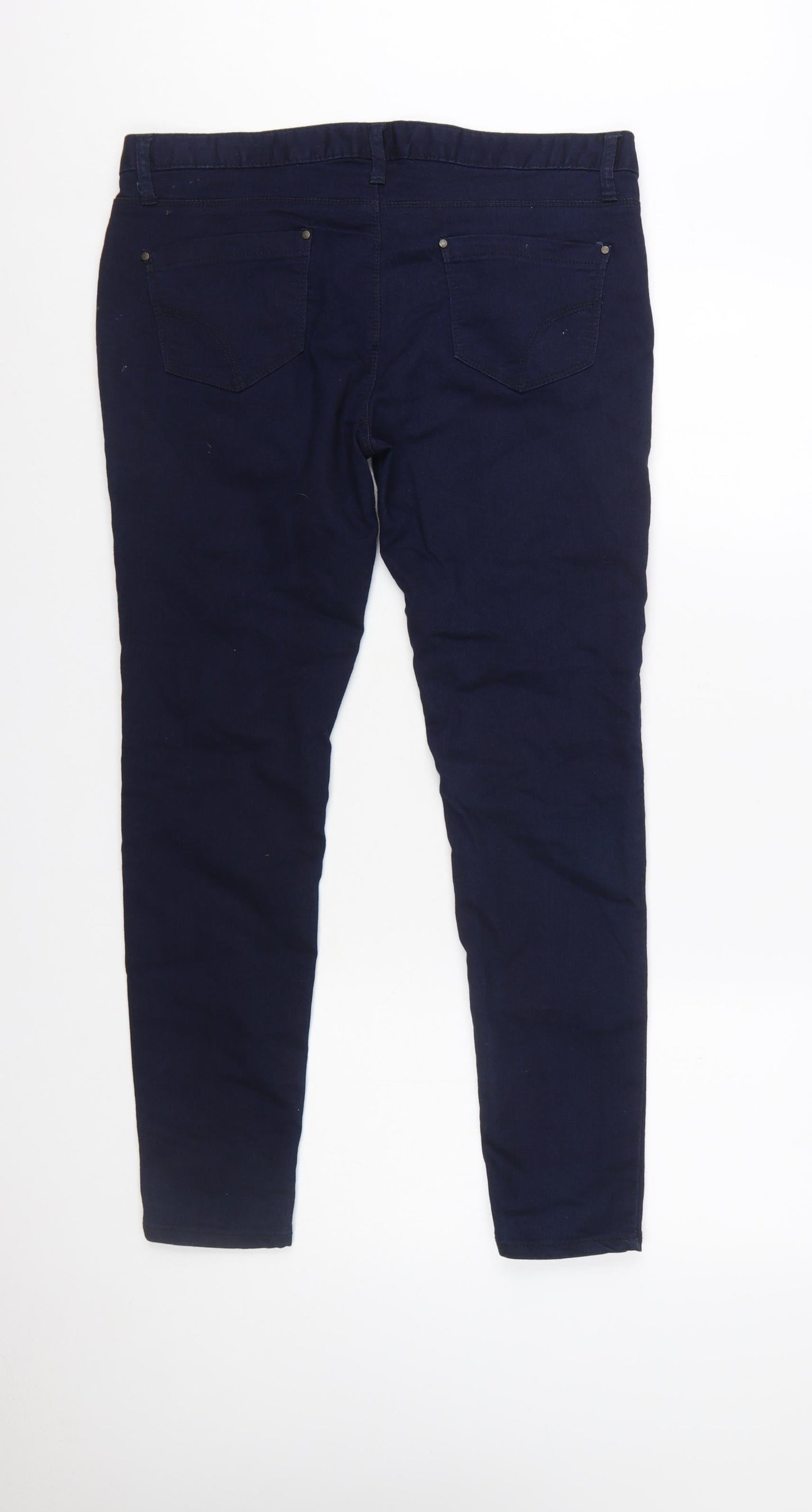 Denim Co Women’s Blue Super Skinny Jeans Size 14 Stretch Fit