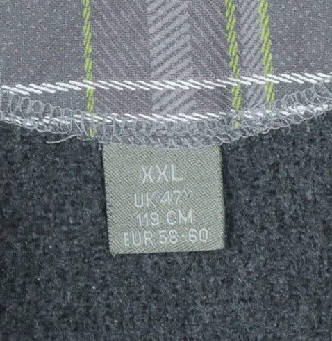 Regatta Mens Grey 2XL Fleece Outdoor 1/4 Zip Sweatshirt
