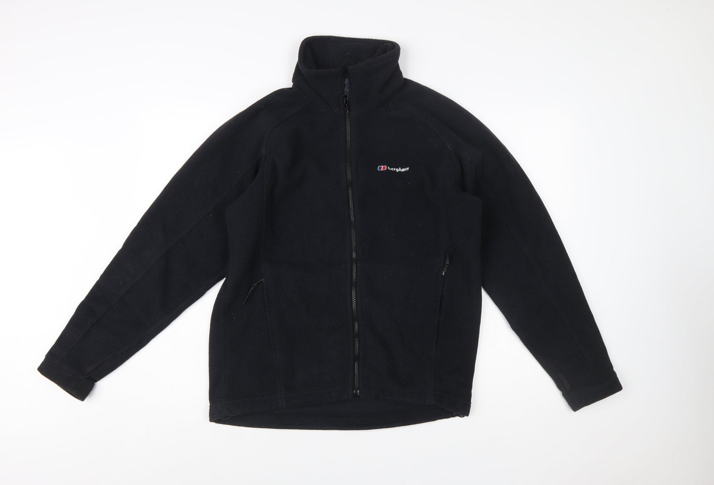 Berghaus Men's Black Fleece Full Zip Outdoor Jacket Size S