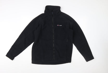 Berghaus Men's Black Fleece Full Zip Outdoor Jacket Size S