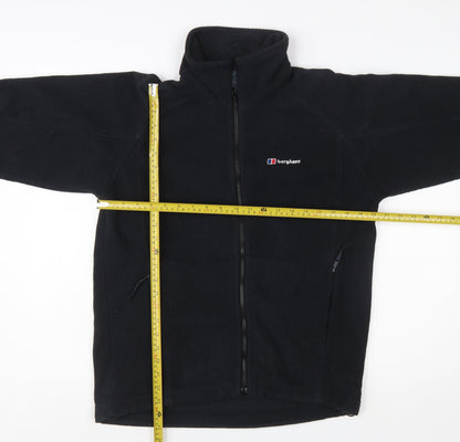 Berghaus Men's Black Fleece Full Zip Outdoor Jacket Size S