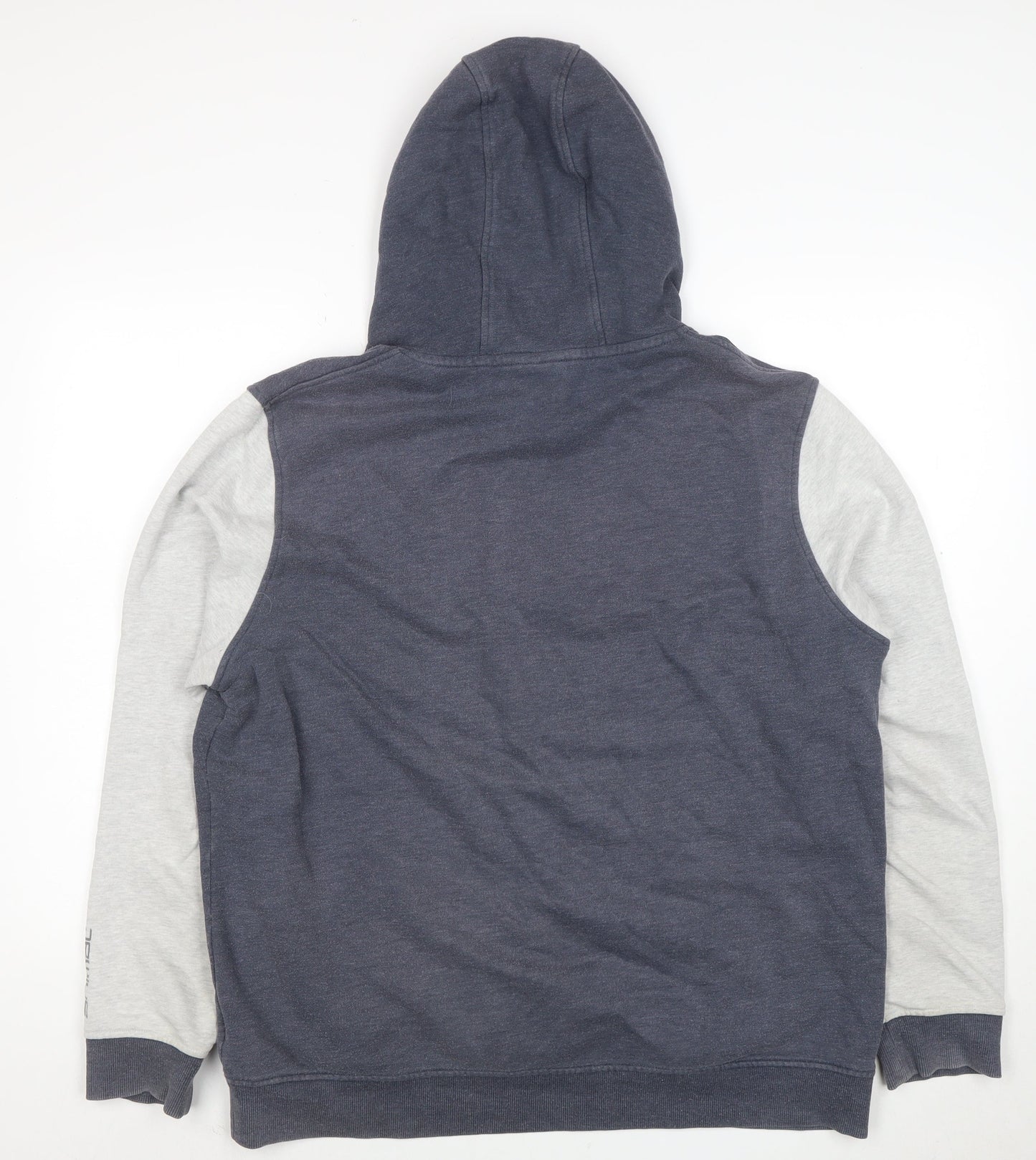 Animal Men’s Blue Pullover Hoodie XL Hooded Logo Fleece Sweatshirt