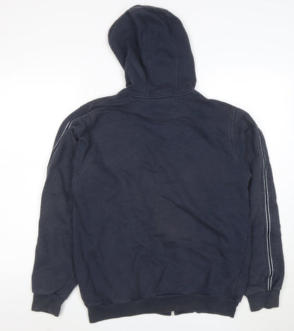 Kappa Men’s Blue Full Zip Hoodie Medium Sportswear