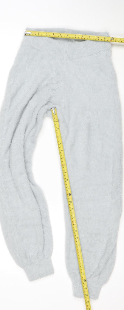 Marks and Spencer Women Grey Fleece Lounge Pants XS