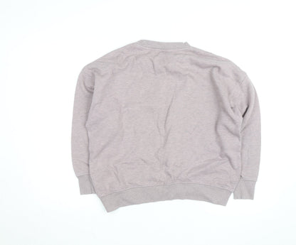 Next Women Grey NYC Graphic Pullover Sweatshirt Size XS