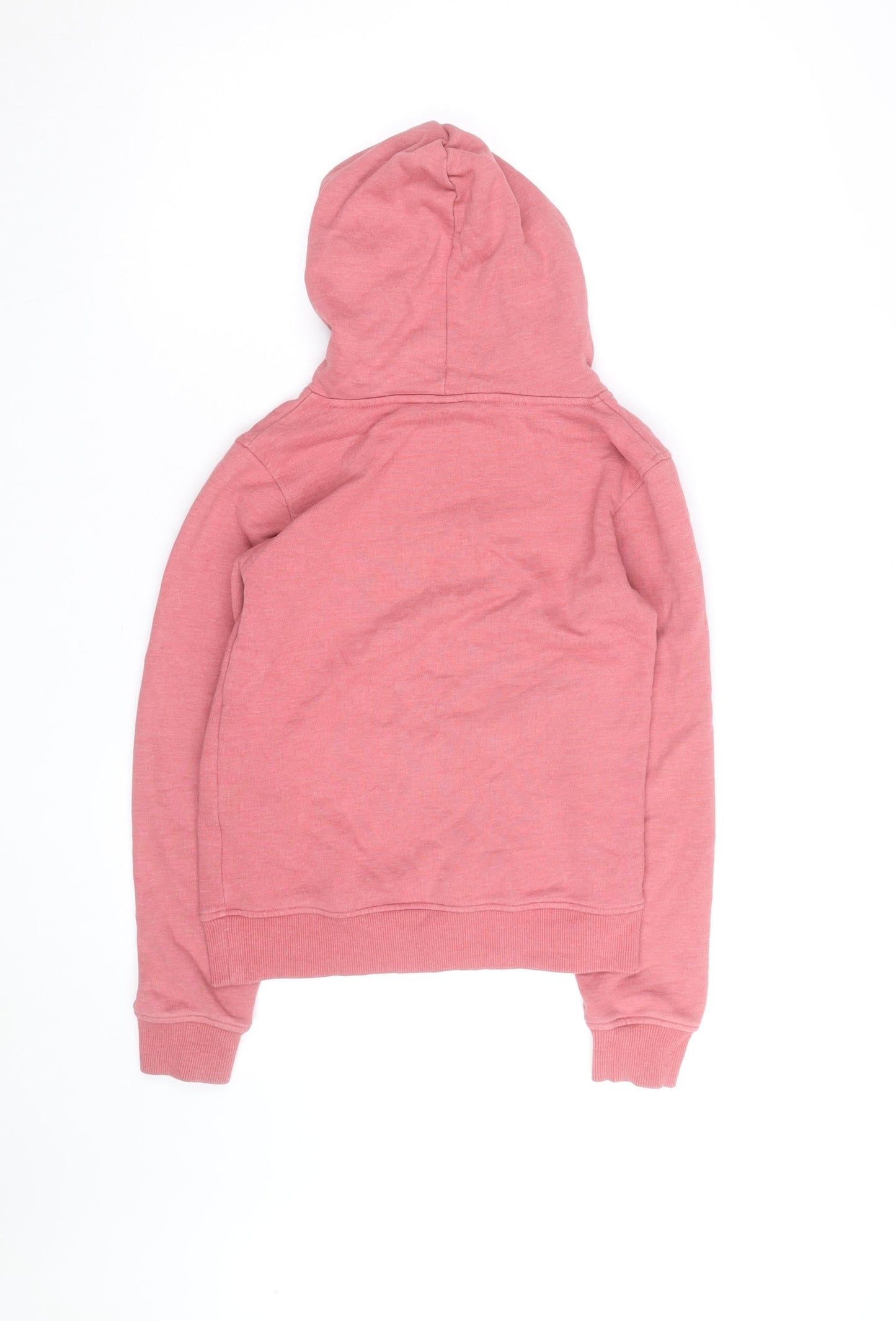 Animal Girls Pink Pullover Hoodie 11-12 Years Embroidered Logo Sweatshirt