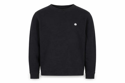 Pretty Green Men's Black Cotton Crew Neck Sweatshirt M