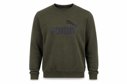 Puma Men's Green XL Crew Neck Pullover Sweatshirt