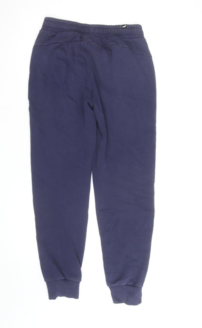 Puma Men's Blue Regular Fit Jogger Sweatpants Size S