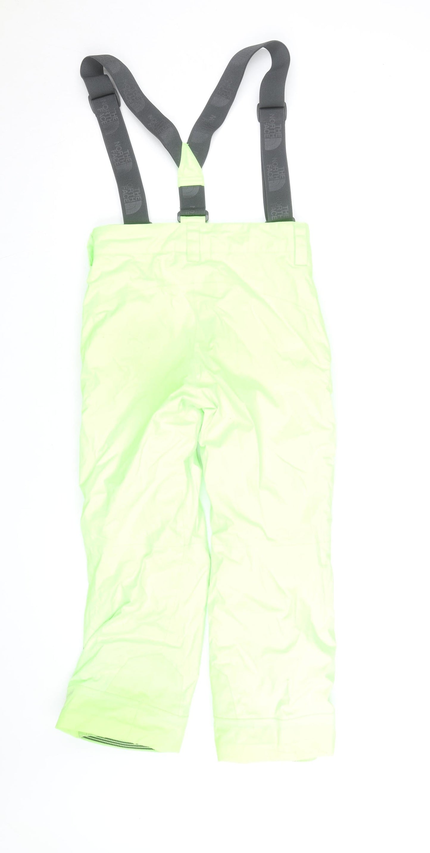 The North Face Boys Green M Snow Pants Waterproof Insulated Winter Trousers