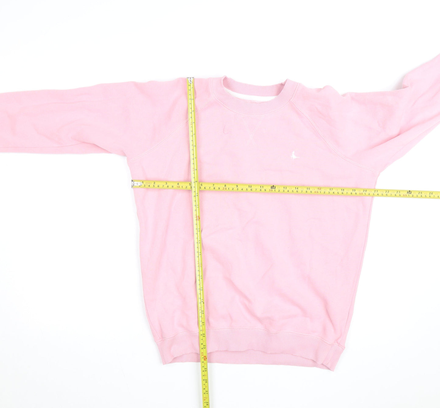 Jack Wills Women Pink Crew Neck Pullover Sweatshirt UK 10